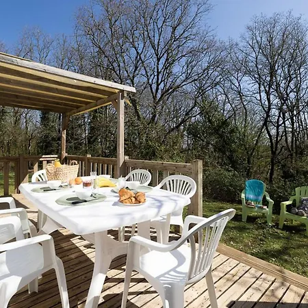 Mobil-home Avec Terrasse Au De - Api-1-52-1220 *